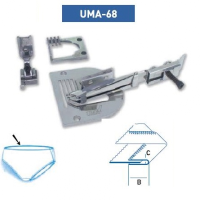 Приспособление UMA-68 15-7,5 мм