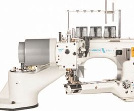 Промышленная швейная машина Jack JK-8740C-460-02-UT-AW2S (+отсос обрези 电动集尘装置-电动吸风桶)